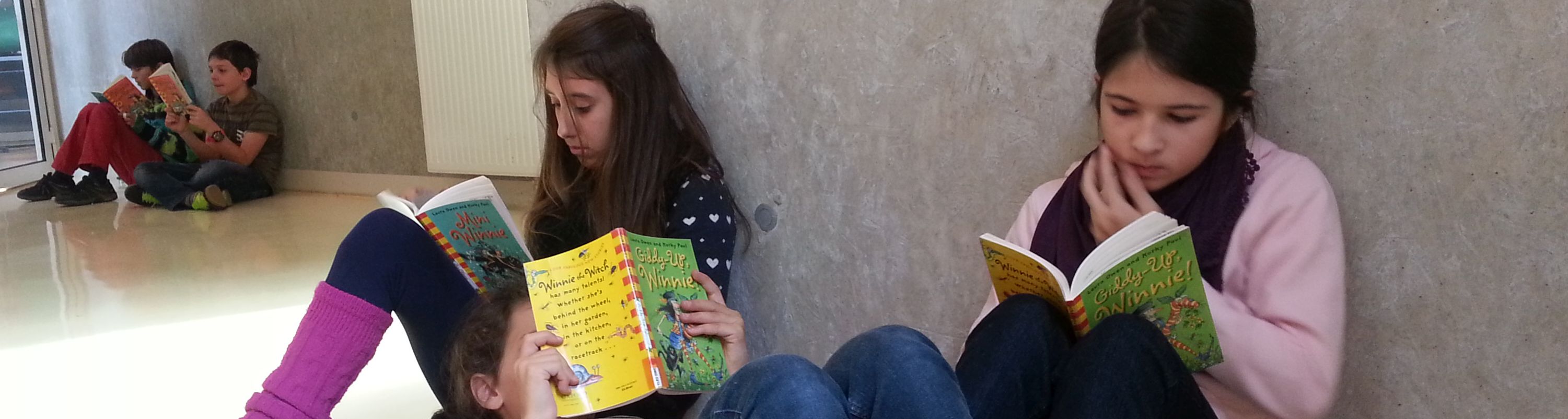 We love reading...